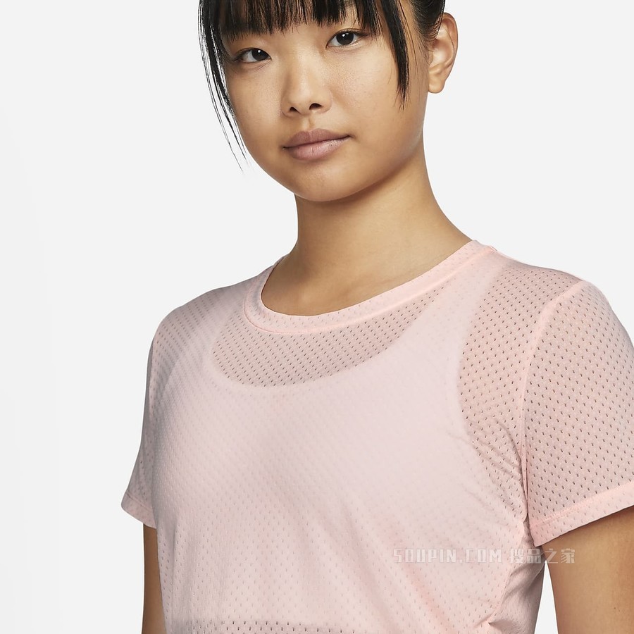 Nike Dri-FIT One Breathe 女子短袖训练上衣