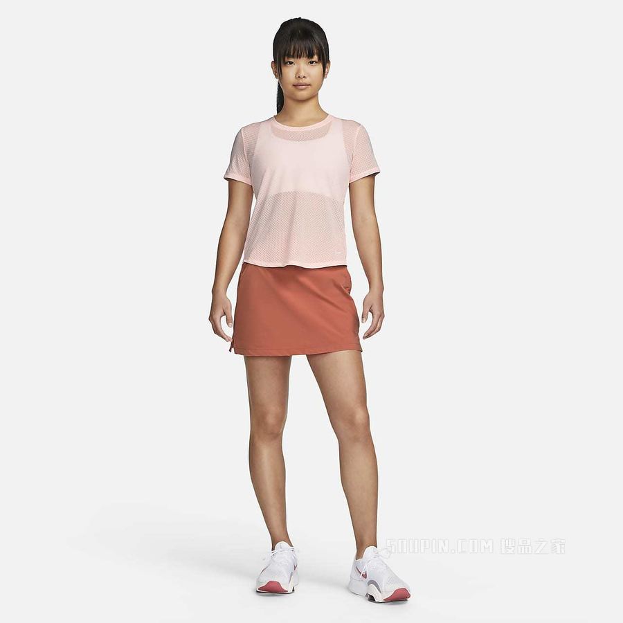 Nike Dri-FIT One Breathe 女子短袖训练上衣