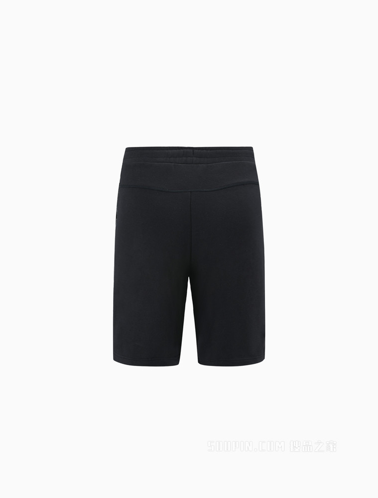 Calvin Klein 22春夏男士时尚循环LOGO织带抽绳腰运动休闲短裤4MS2S806