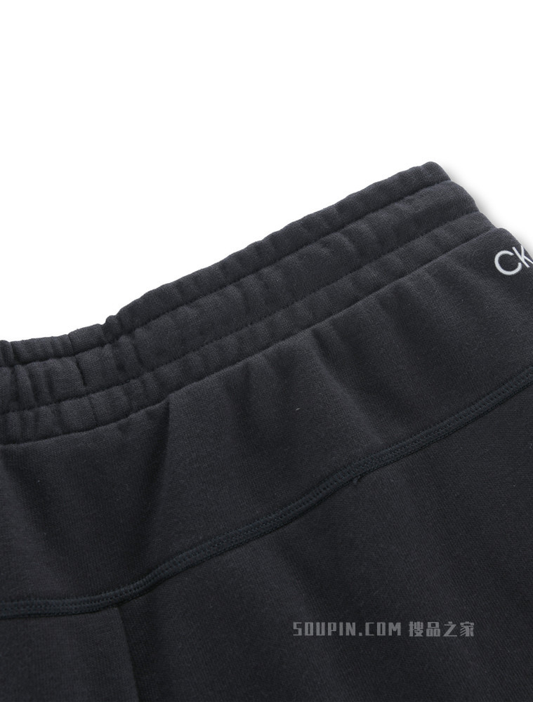Calvin Klein 22春夏男士时尚循环LOGO织带抽绳腰运动休闲短裤4MS2S806