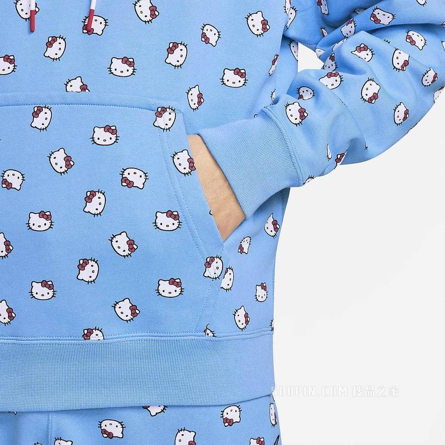 Nike x Hello Kitty 男/女起绒连帽衫