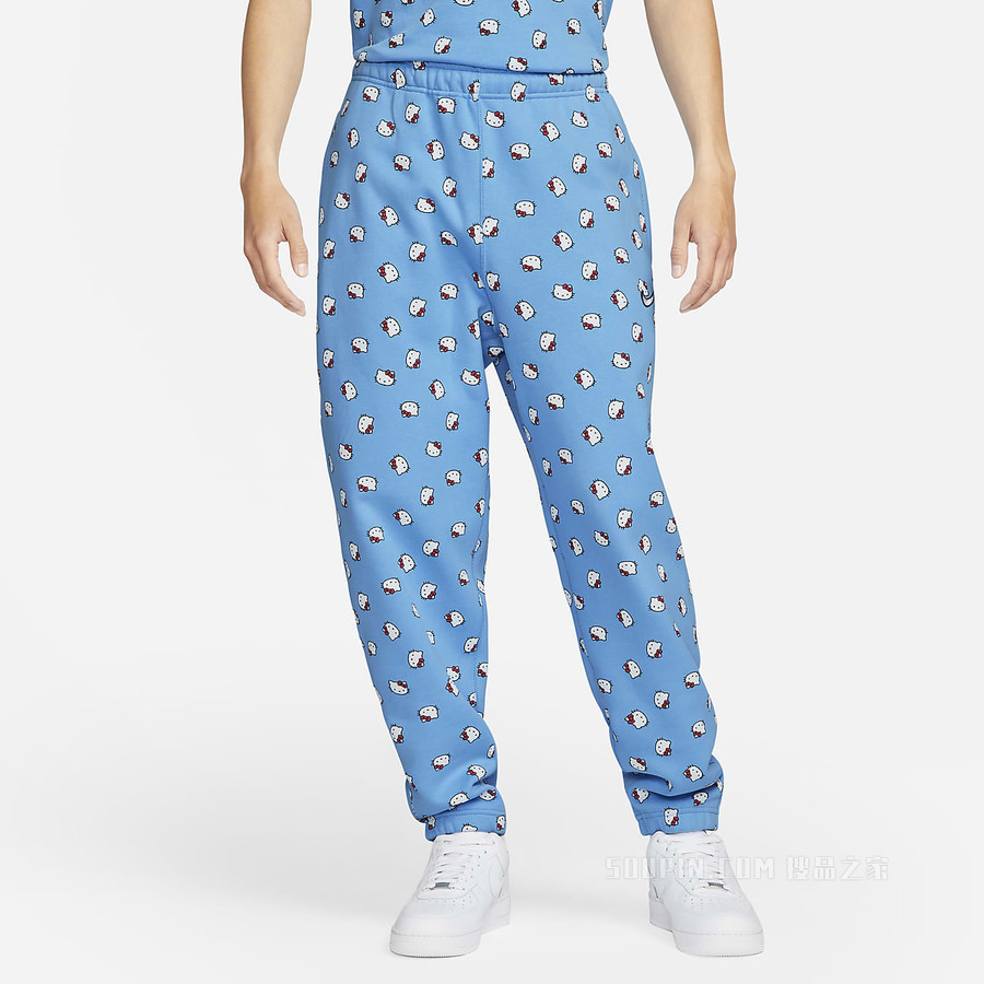 Nike x Hello Kitty 男/女起绒长裤