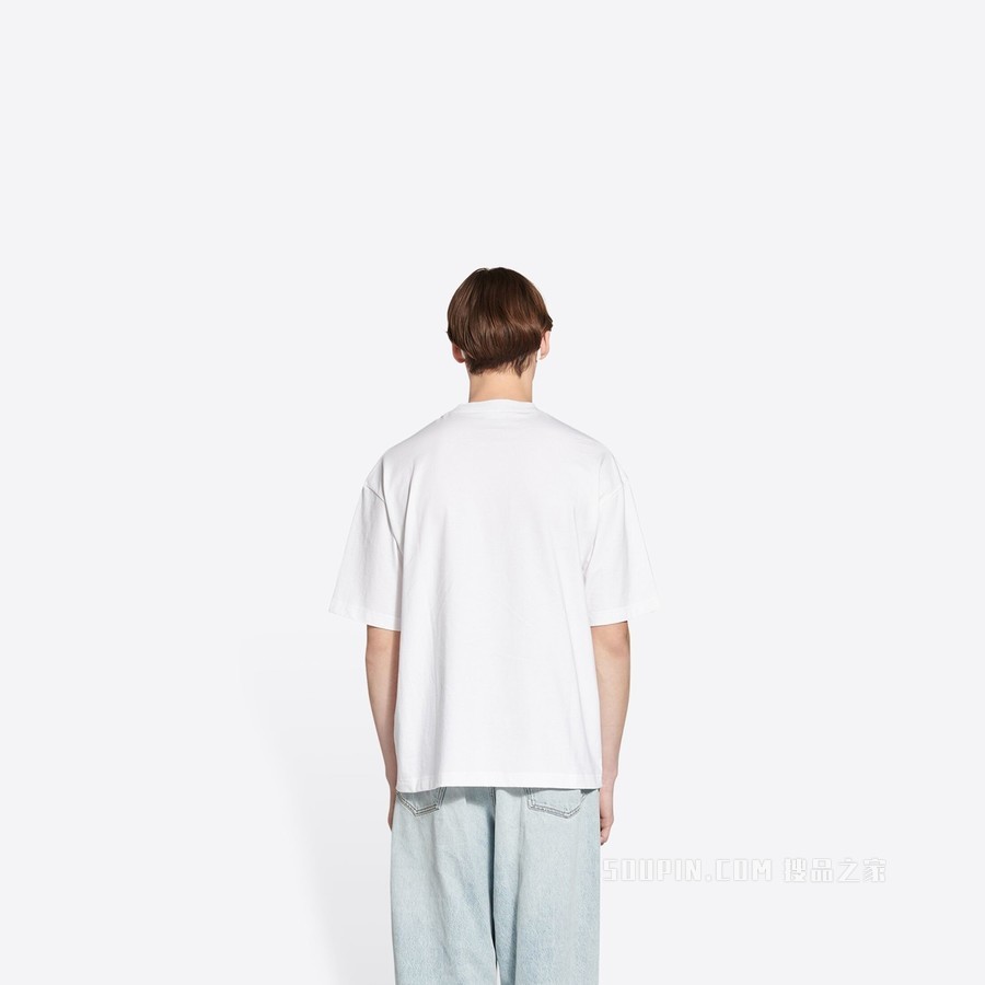 520夜光中等剪裁T恤