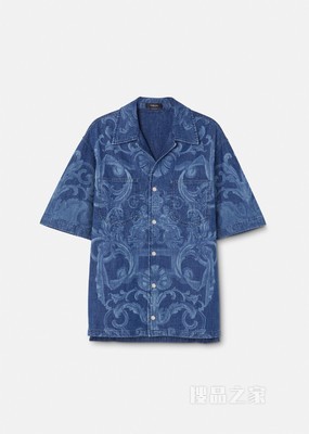 Silver Baroque牛仔衬衫