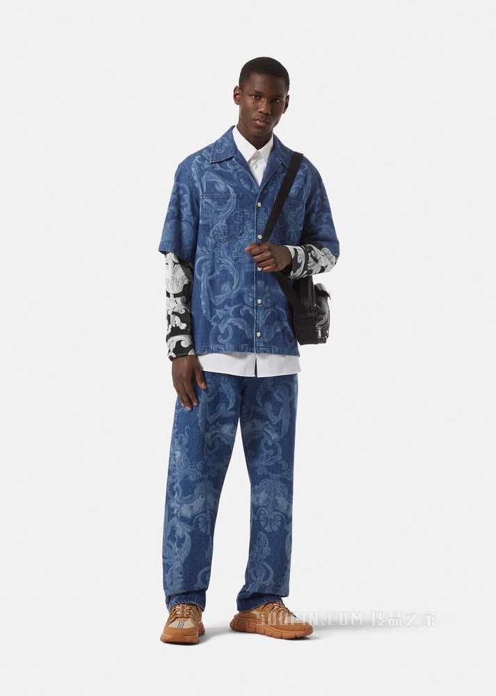 Silver Baroque衬衫