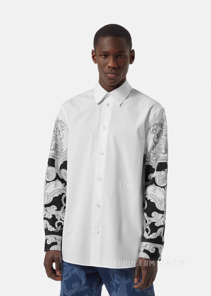 Silver Baroque衬衫