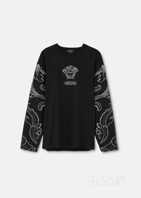 Barocco刺绣Medusa T恤
