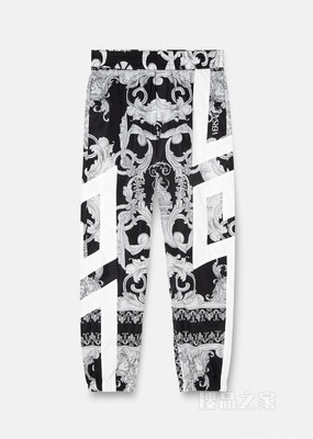 Silver Baroque运动裤