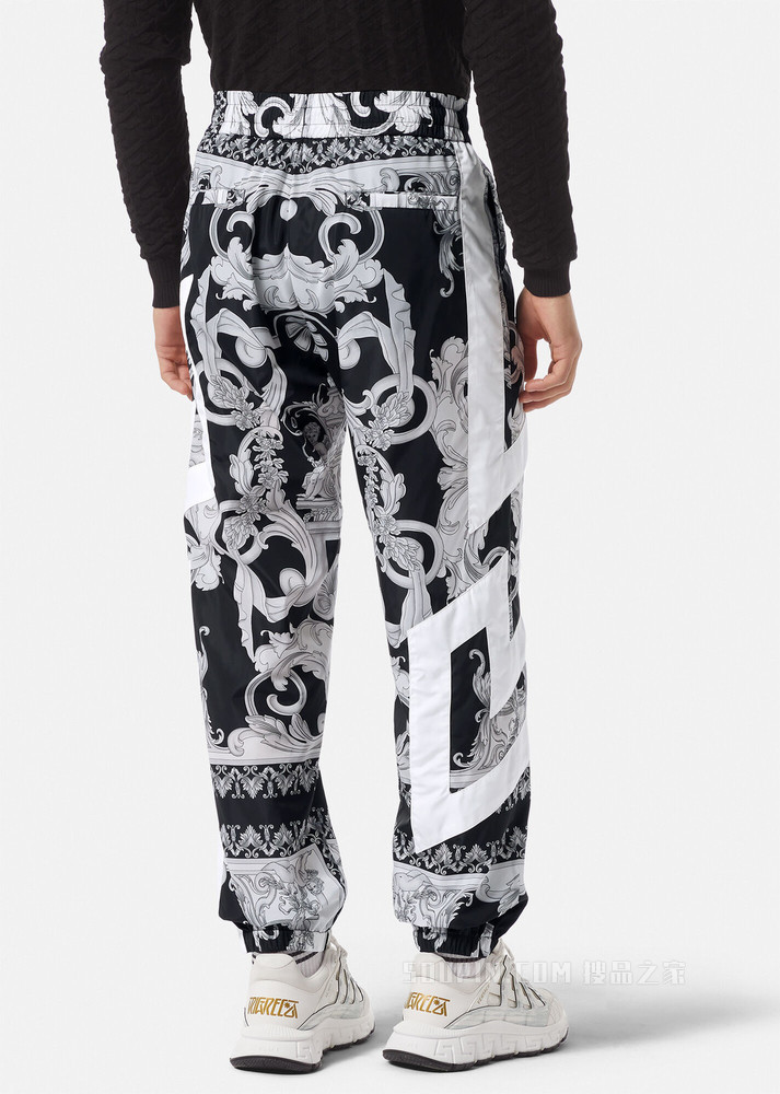 Silver Baroque运动裤