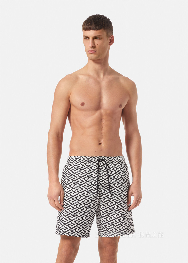 La Greca中长泳裤