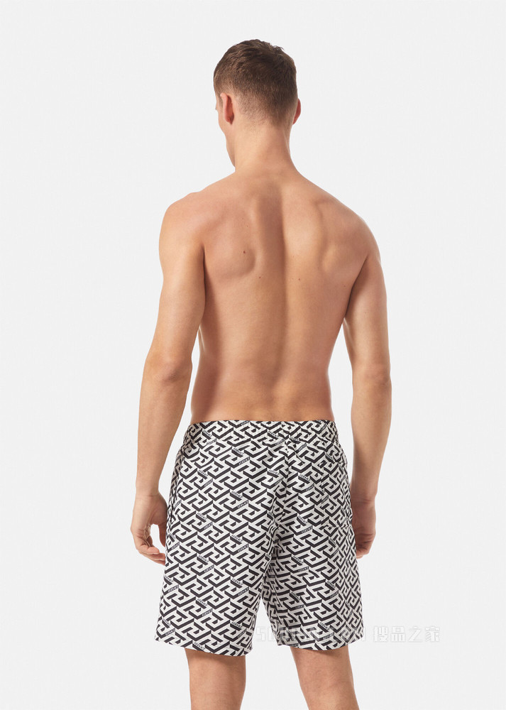 La Greca中长泳裤