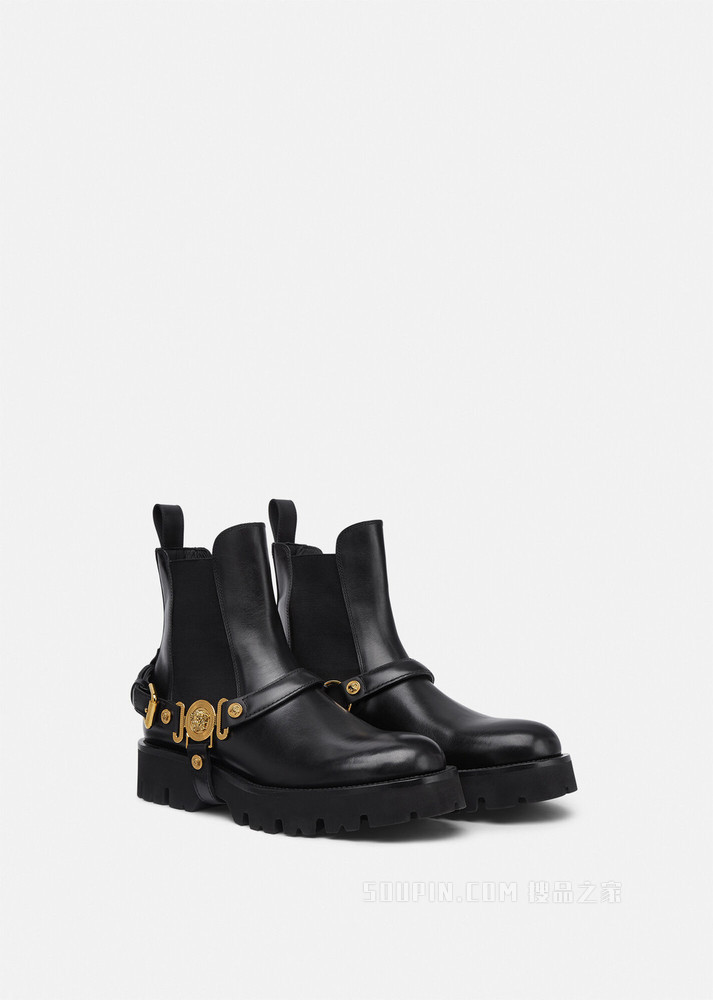 Versace/范思哲】Medusa Biggie切尔西靴1006044-1A00693_1B00V-搜品之家