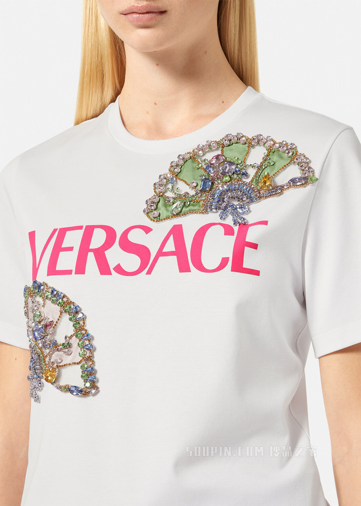 I Ventagli水晶Logo T恤