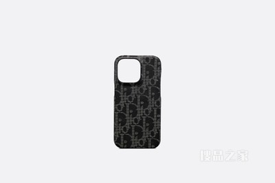 iPhone 13 Pro 手机壳 黑色 Oblique Galaxy 印花效果皮革