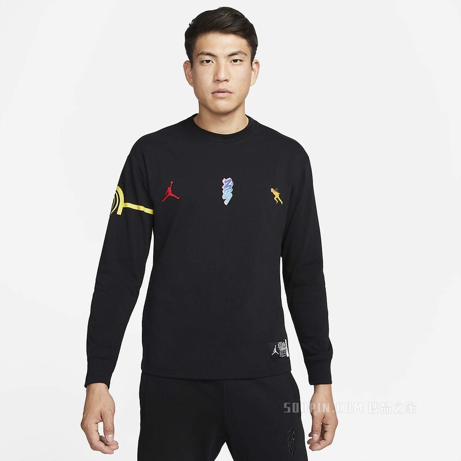 Jordan x Zion 男子长袖T恤