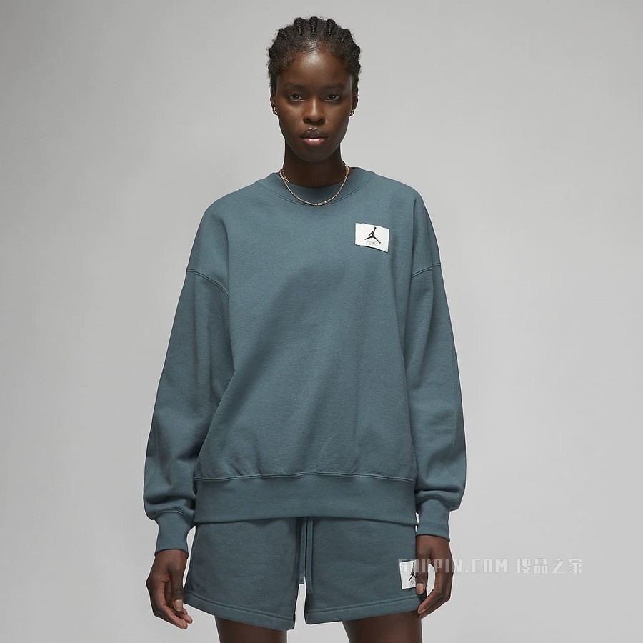 Jordan Essentials 女子针织圆领运动衫