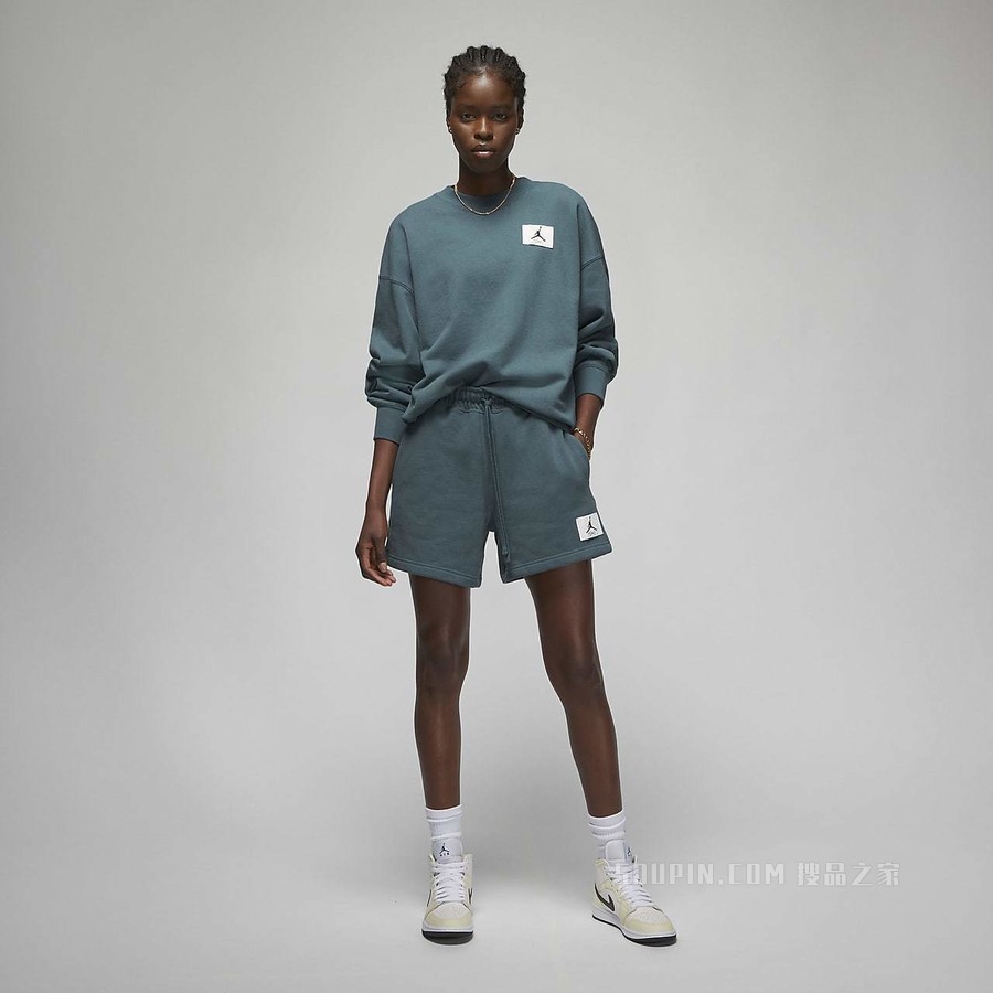 Jordan Essentials 女子针织圆领运动衫