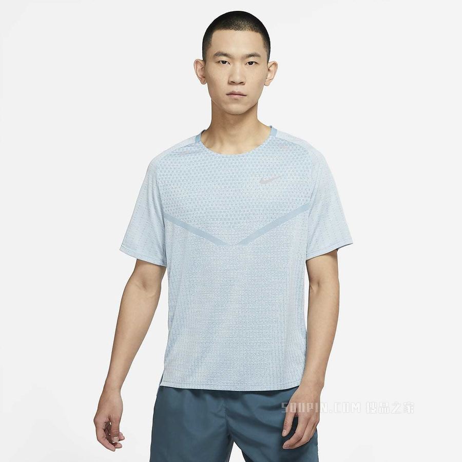 Nike Dri-FIT ADV TechKnit Ultra 男子短袖跑步上衣