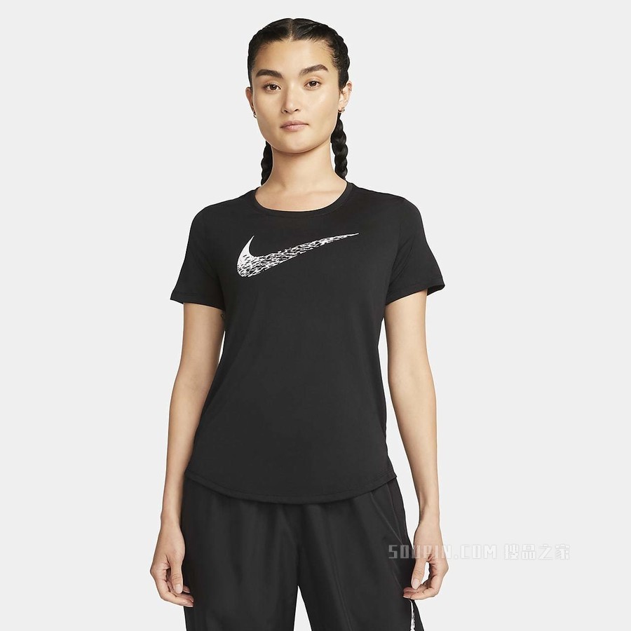 Nike Swoosh Run 女子短袖跑步上衣