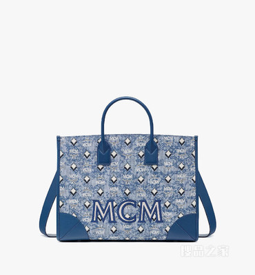 Extra-Large München Vintage Monogram Jacquard 手提包