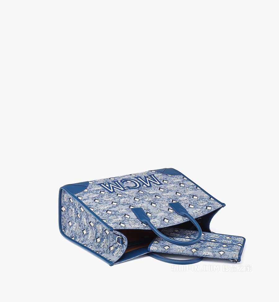 Extra-Large München Vintage Monogram Jacquard 手提包