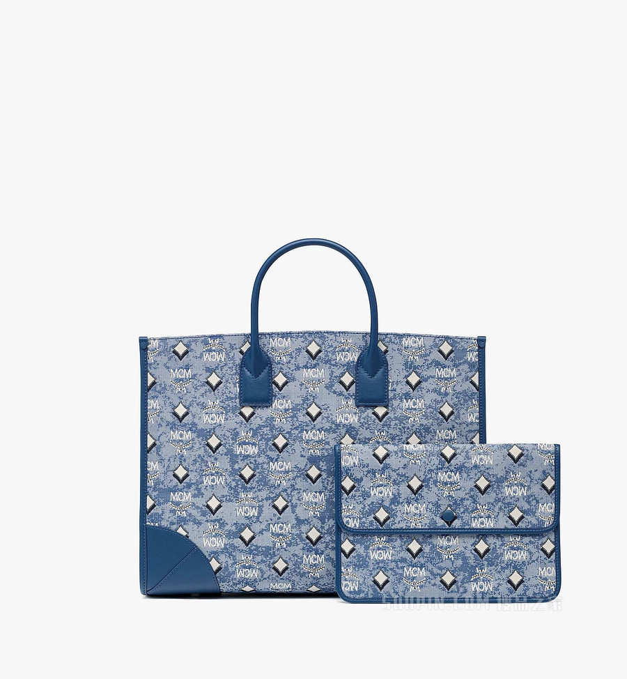 Extra-Large München Vintage Monogram Jacquard 手提包
