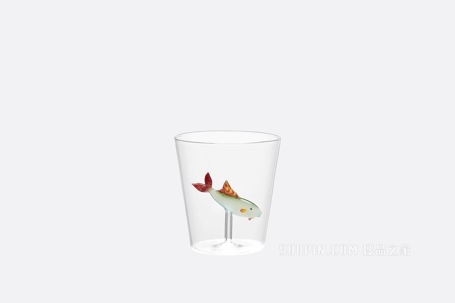 玻璃杯 Aquarius 系列透明效果小鱼装饰