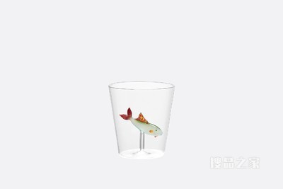 玻璃杯 Aquarius 系列透明效果小鱼装饰