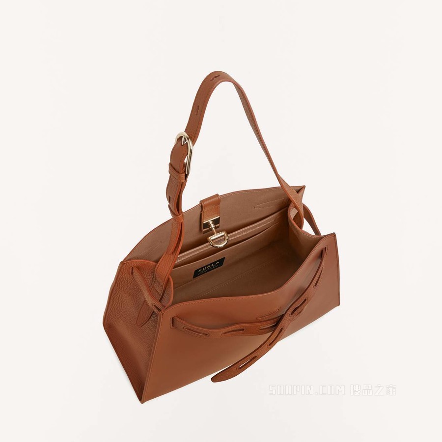 中号单肩包 Cognac H Furla Margherita