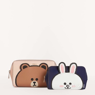 化妆包套装 Toni Candy Rose (Pink) Furla Line Friends