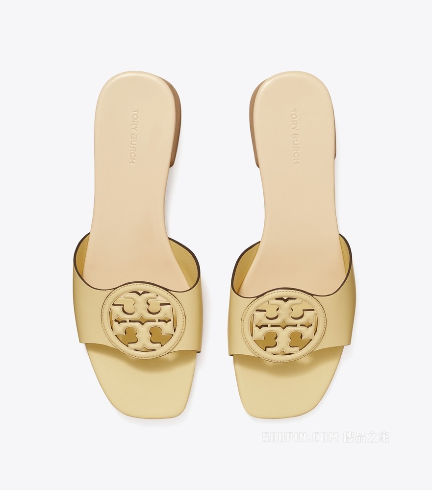 Miller 镂空拖鞋 玉米黄