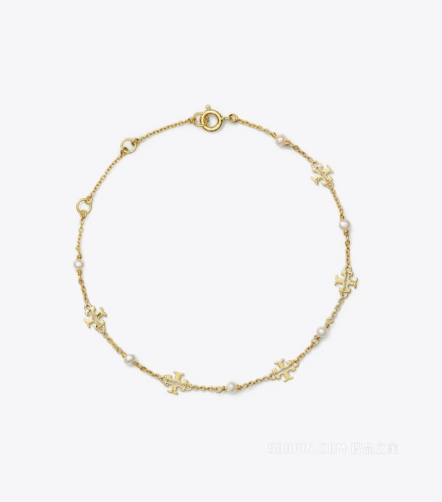 Kira 链条手链 Tory 金