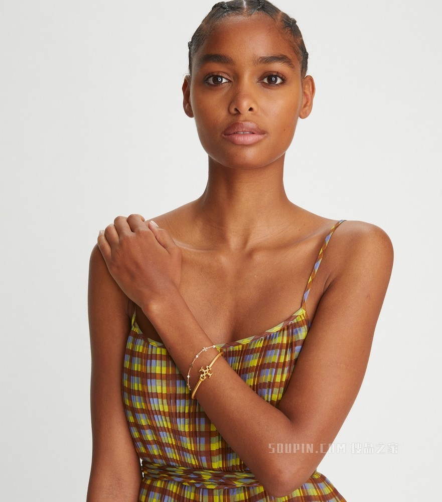 Kira 链条手链 Tory 金