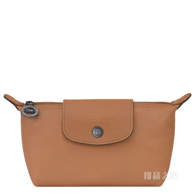 Le Pliage Cuir 小袋 - 米色