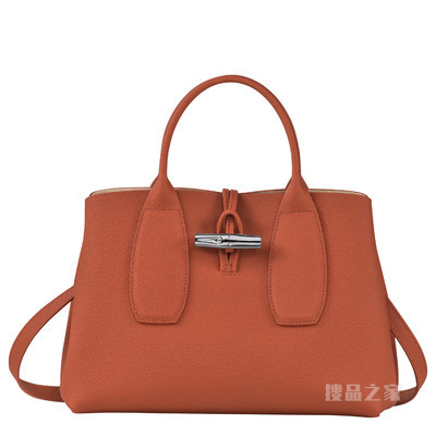 Roseau 手提包中号 - 橘色