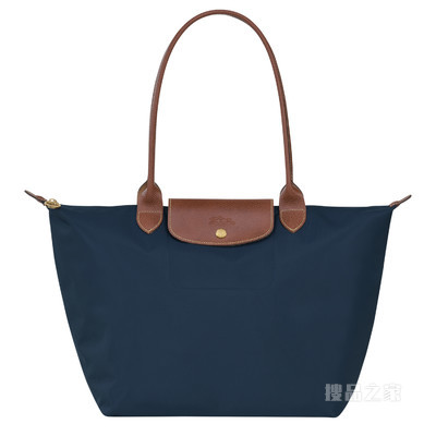 Le Pliage Original 单肩包大号 - 蓝色