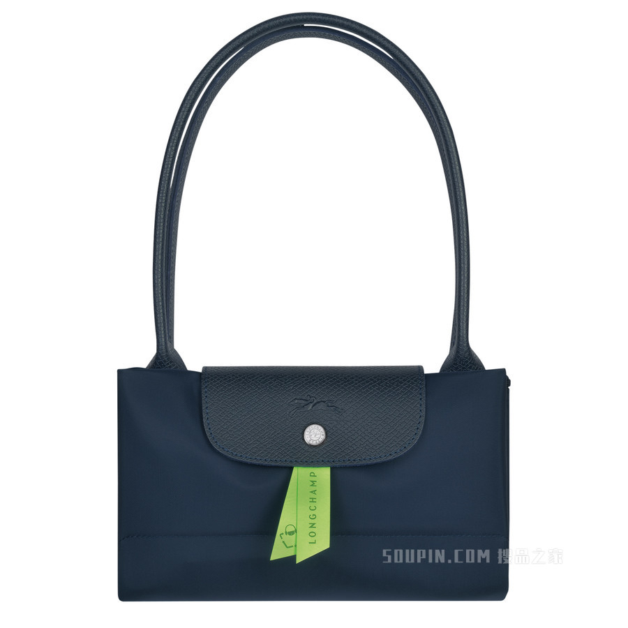 Le Pliage Green 单肩包大号 - 蓝色
