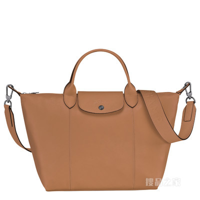 Le Pliage Cuir 手提包 M - 米色