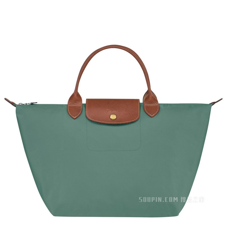 Le Pliage Original 手提包中号 - 绿色