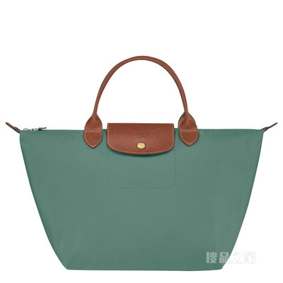 Le Pliage Original 手提包中号 - 绿色