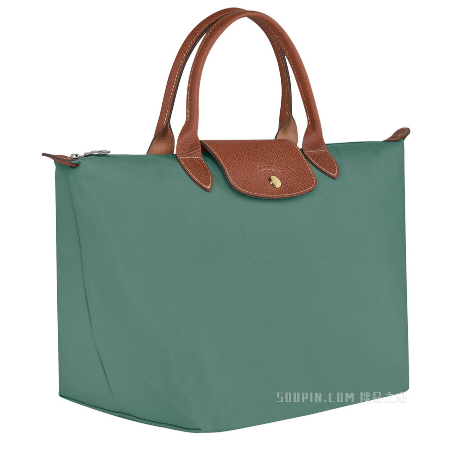 Le Pliage Original 手提包中号 - 绿色