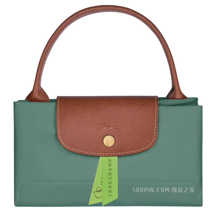 Le Pliage Original 手提包中号 - 绿色