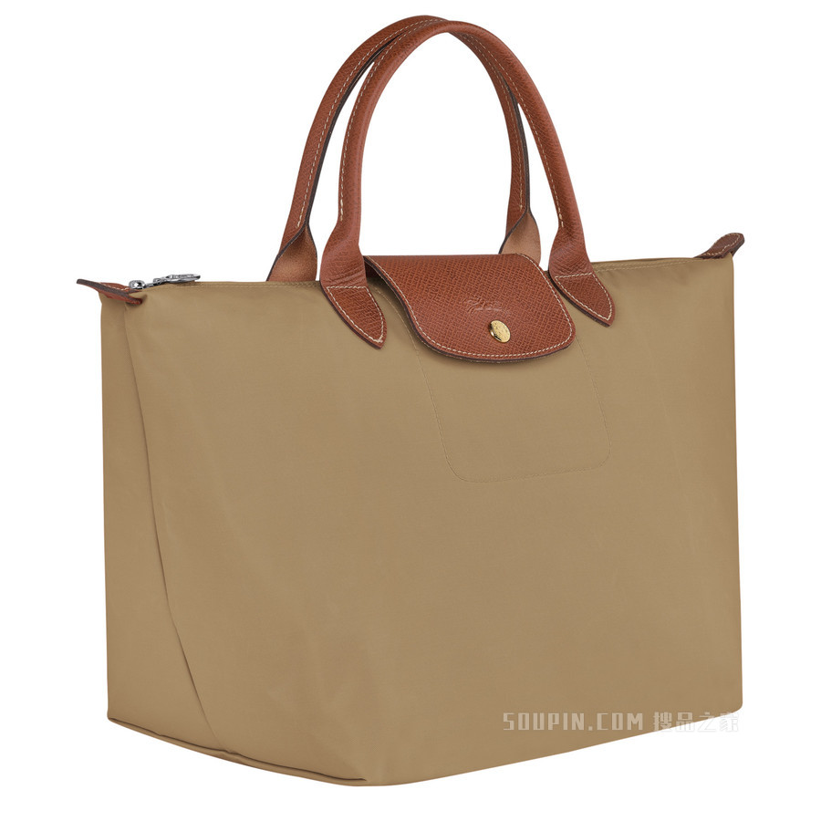 Le Pliage Original 手提包中号 - 米色
