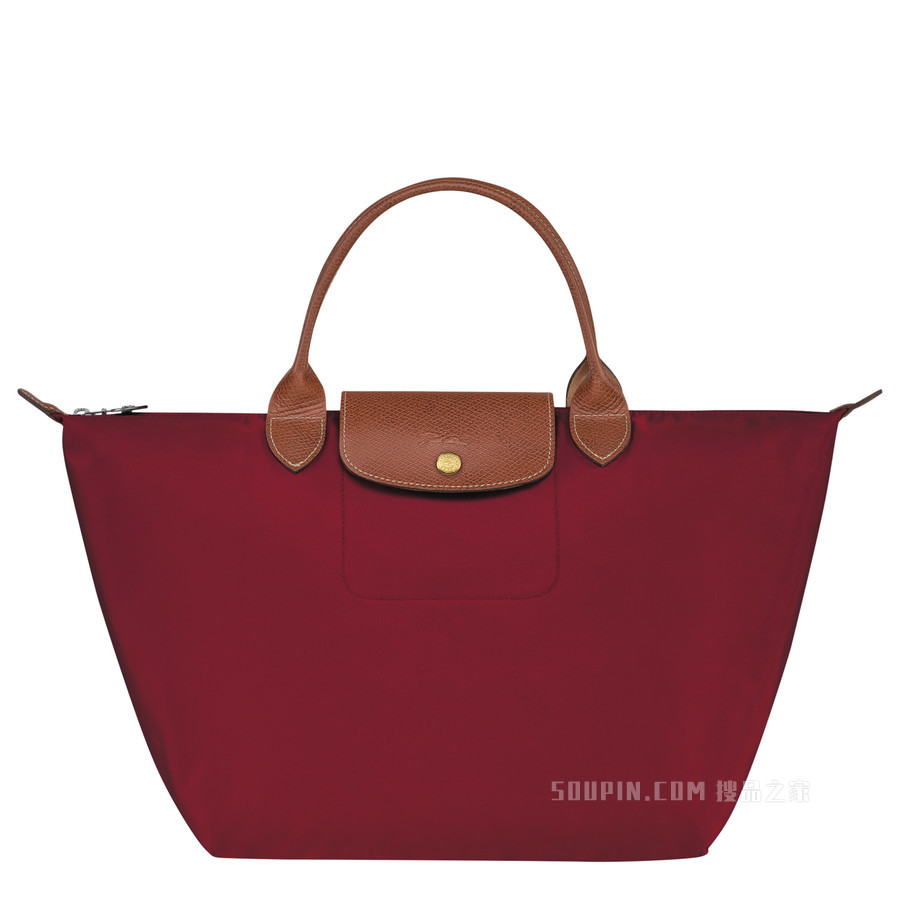 Le Pliage Original 手提包中号 - 红色
