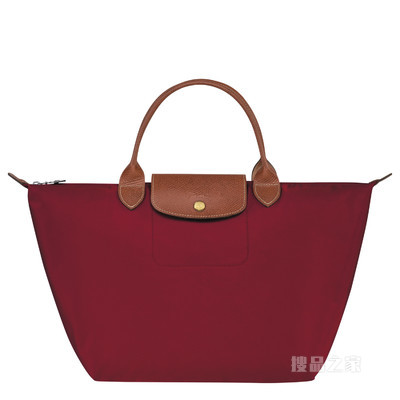 Le Pliage Original 手提包中号 - 红色