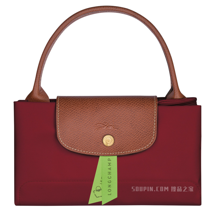 Le Pliage Original 手提包中号 - 红色