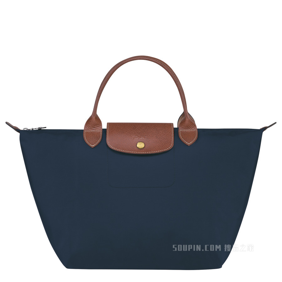 Le Pliage Original 手提包中号 - 蓝色