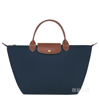 Le Pliage Original 手提包中号 - 蓝色