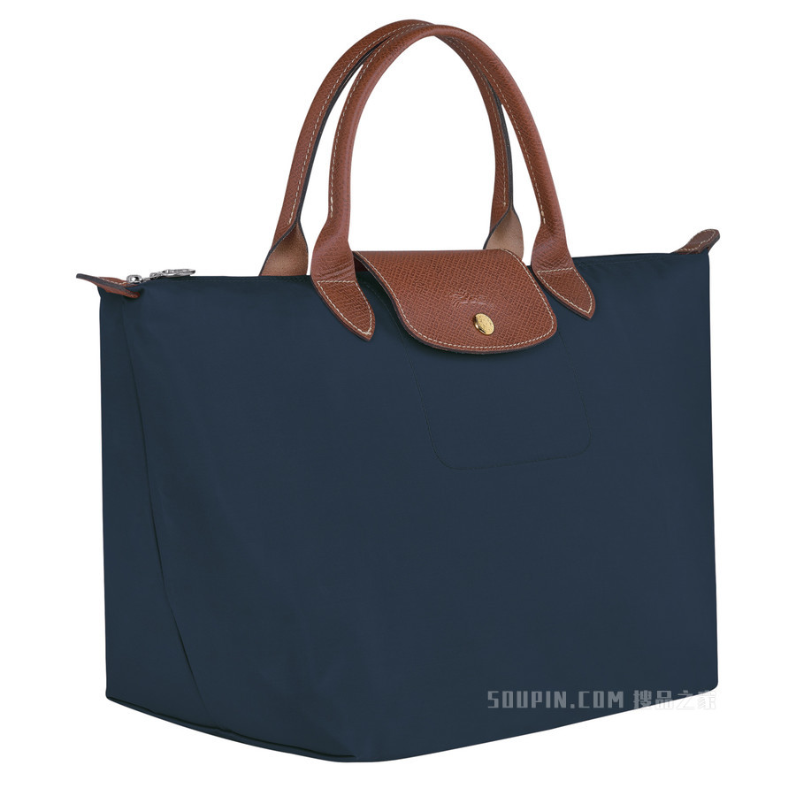 Le Pliage Original 手提包中号 - 蓝色
