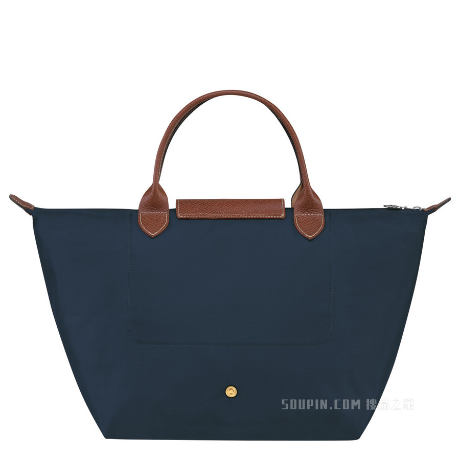 Le Pliage Original 手提包中号 - 蓝色